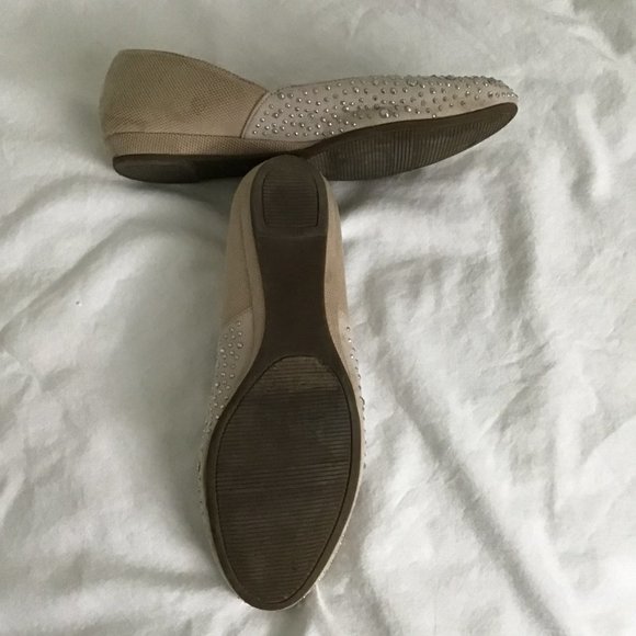 KELLY & Katie Sparkle Toe Ballet Flats - Picture 5 of 8